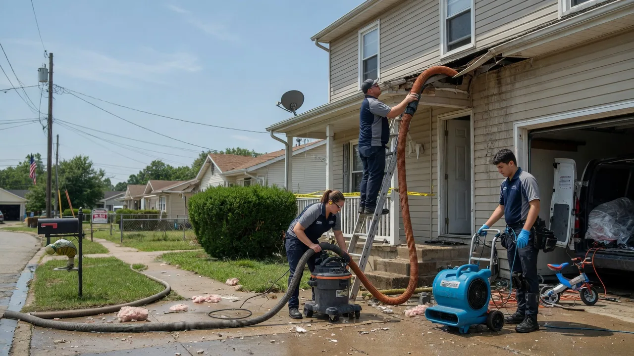 Water Damage Restoration in Clarksburg, OH near me
